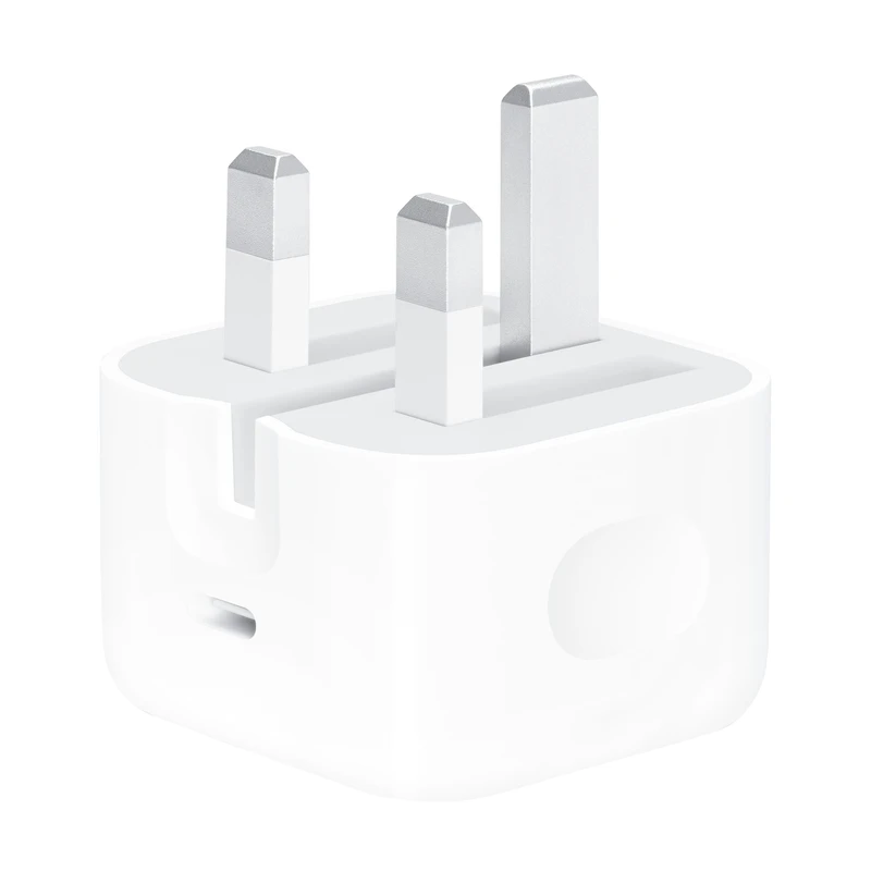 شارژر دیواری اورجینال 20 وات اپل مدل B/A، اتصال سه پین، درگاه خروجی USB-C